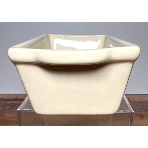 Nantucket Mini Hand-Painted Ceramic Angel Motif Rectangle Baking Dish - Picture 2 of 4